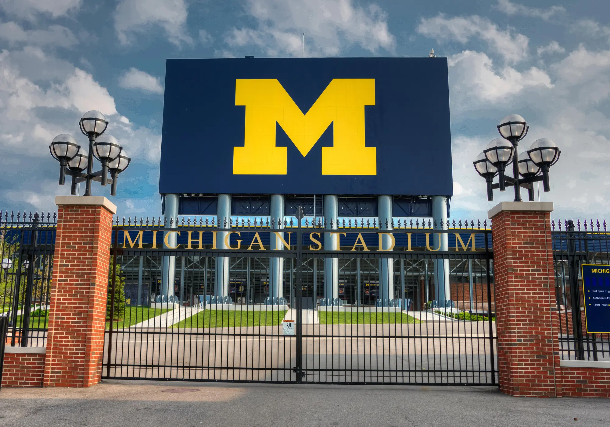 University of Michigan campus gates